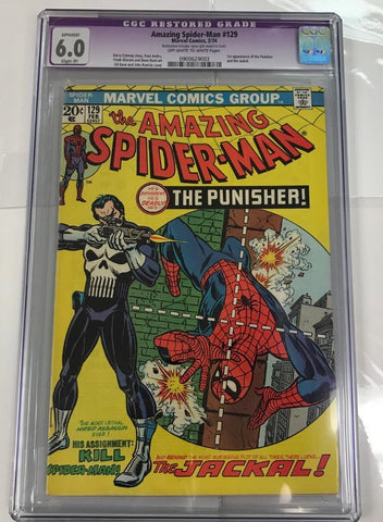 Amazing Spider-Man 129 CGC 6.0 Restored