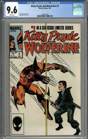 Kitty Pryde and Wolverine 3 CGC 9.6