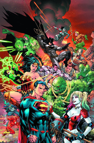 JUSTICE LEAGUE vs SUICIDE SQUAD 1 Exclusive Rodman Comics variant Ed Benes colored