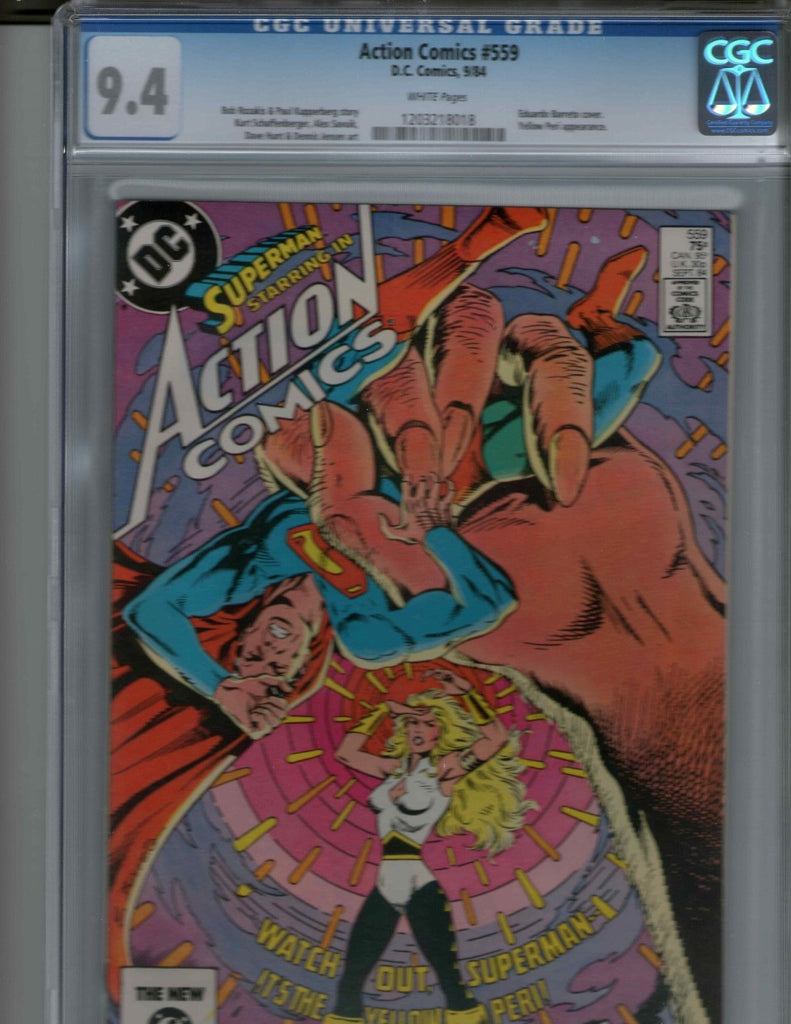 Action Comics 559 CGC 9.4