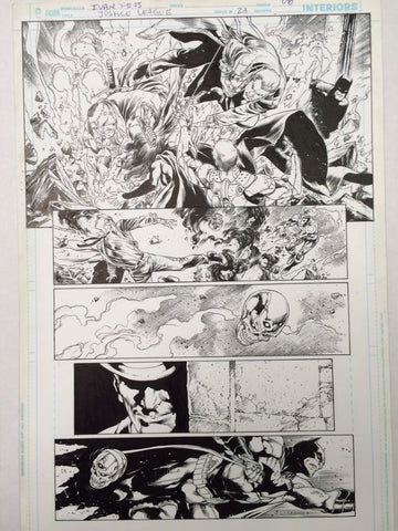 Justice League 8 page 23 by Ivan Reis