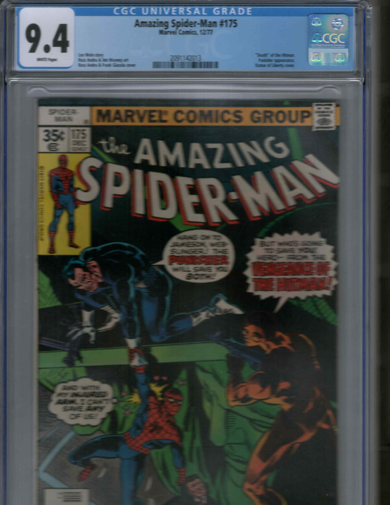 Amazing Spider-Man 175 CGC 9.4