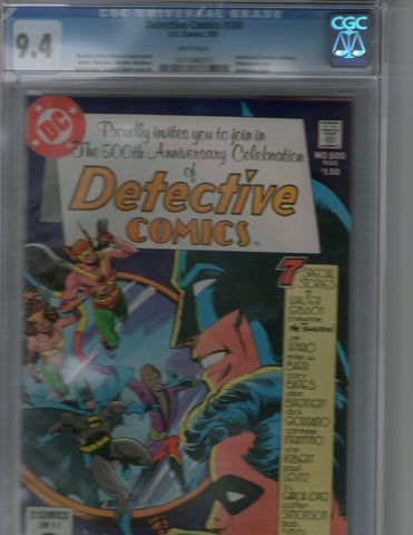 Detective Comics 500 CGC 9.4