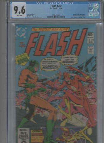 the Flash 292 CGC 9.6