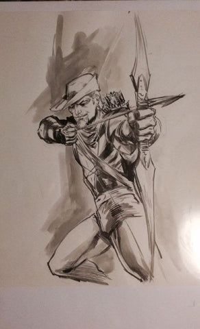 Green Arrow commission by Buzz