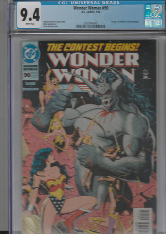 Wonder Woman 90 CGC 9.4