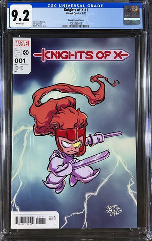 Knights of X 1 Scottie Young Variant CGC 9.2
