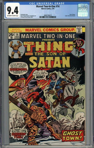 Marvel Two in One 14 CGC 9.4