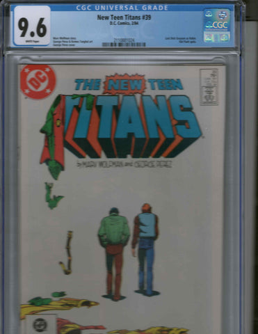 New Teen Titans 39 CGC 9.6