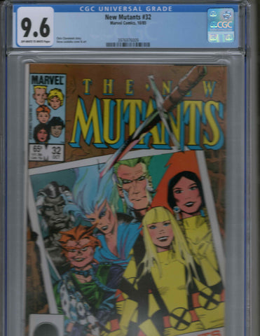 New Mutants 32 CGC 9.6