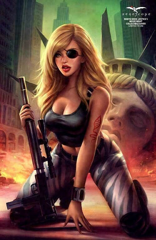 Robyn Hood Justice 5 Movie Night variant cover