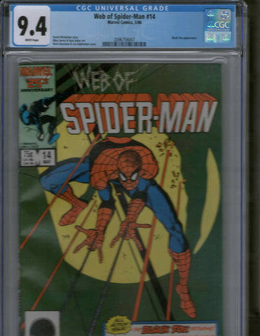 Web of Spider-man 14 CGC 9.4
