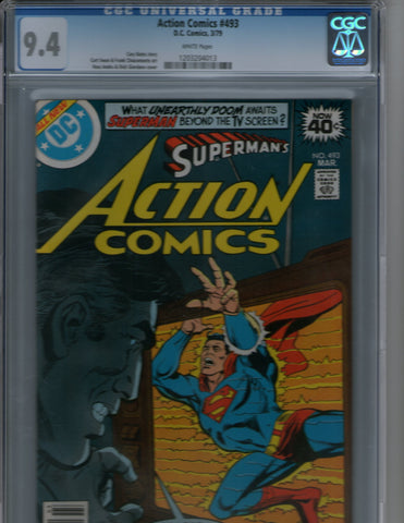 Action Comics 493 CGC 9.4 Superman