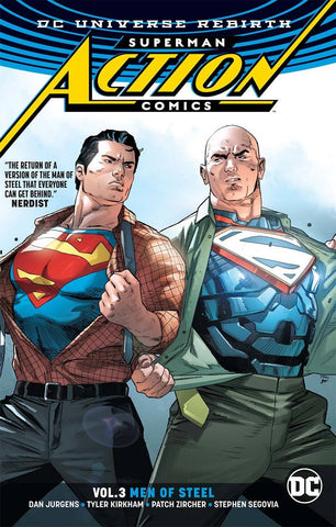 ACTION COMICS SUPERMAN TP VOL 3 MEN OF STEEL REBIRTH