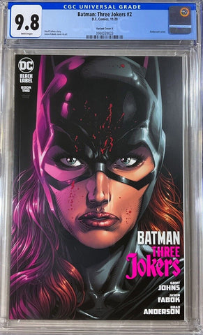Batman Three Jokers 2 CGC 9.8 Batgirl variant