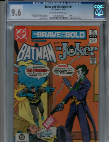 Brave and the Bold 191 CGC 9.6 the Joker