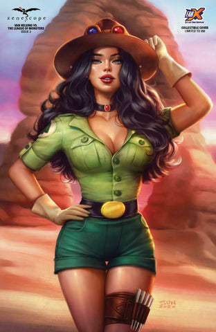 Van Helsing vs the League of Monsters Fan X variant