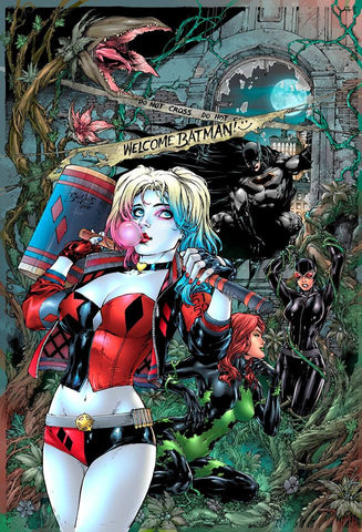 DC Comics Harley Quinn 1 Exclusive variant Rodman Comics Cover by Ed Benes