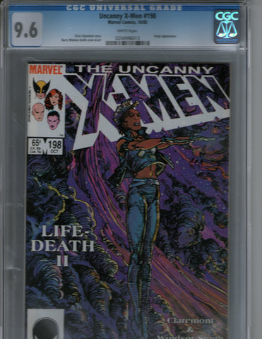 Uncanny X Men 198 CGC 9.6
