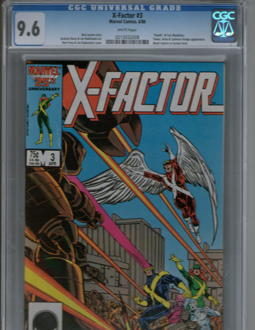 X Factor 3 CGC 9.6