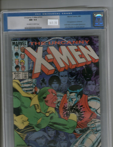 Uncanny X Men 191 CGC 9.4