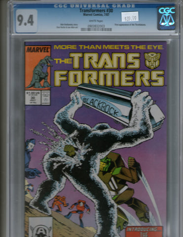 Transformers 30 CGC 9.4