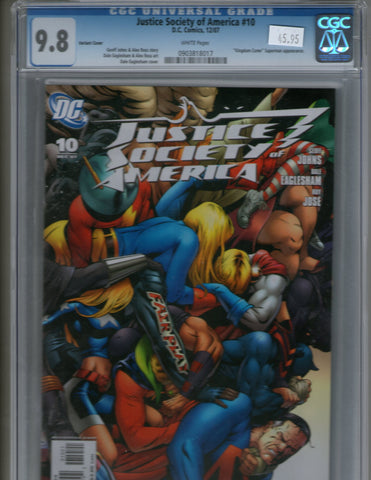 Justice Society of America 10 CGC 9.8