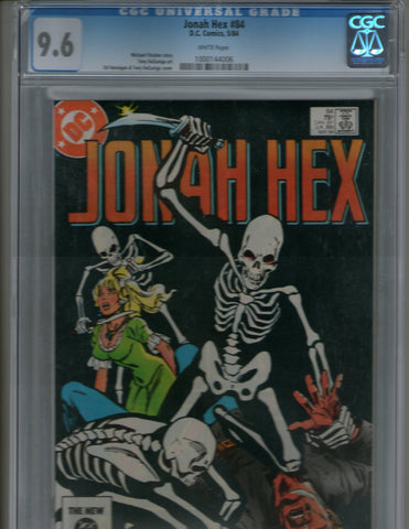 Jonah Hex 84 CGC 9.6