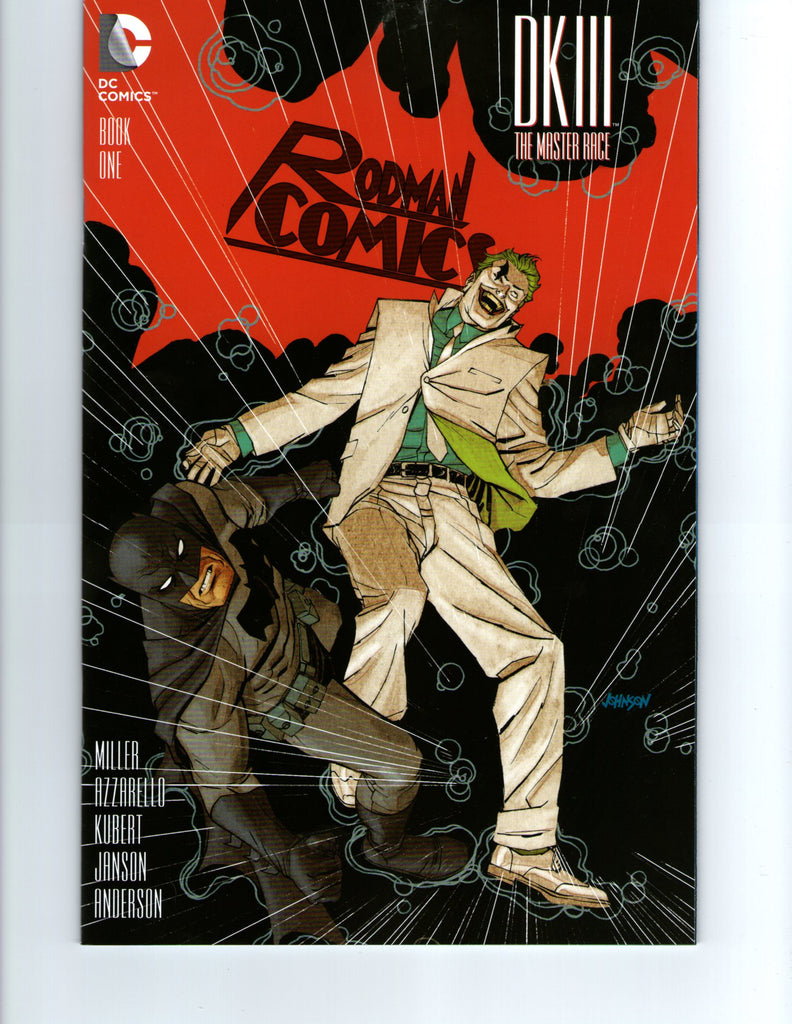 Dark Knight III the Master Race Rodman Comics variant