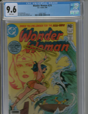Wonder Woman 270 CGC 9.6