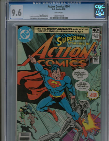 Action Comics 504 CGC 9.6