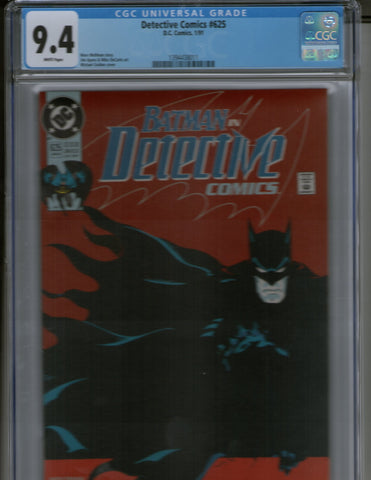 Detective Comics 625 CGC 9.4