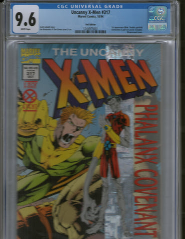 Uncanny X-men  317 CGC 9.6 1st Blink