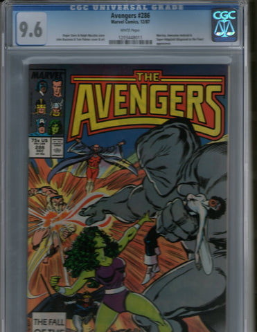 Avengers 286 CGC 9.6