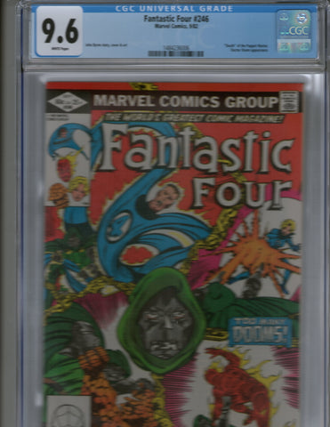 Fantastic Four 246 CGC 9.6