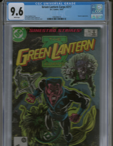 Green Lantern Corps 217 CGC 9.6