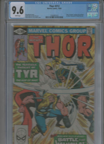 Thor 312 CGC 9.6