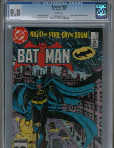 Batman 385 CGC 9.8