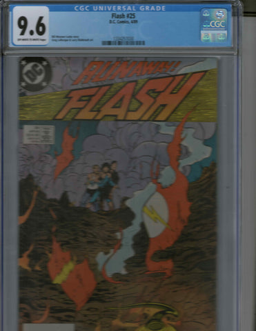 the Flash 25 CGC 9.6