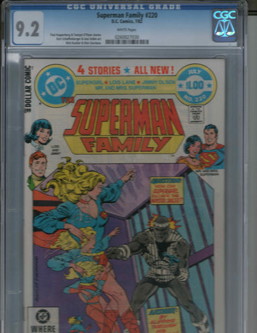 Superman Family 220 CGC 9.2