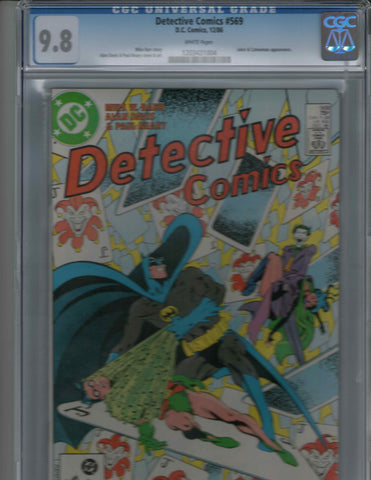Detective Comics 569 CGC 9.8