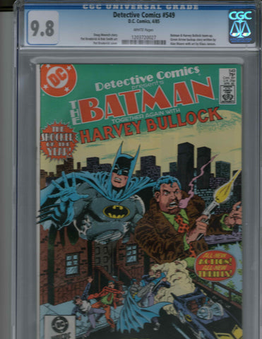 Detective Comics 549 CGC 9.8