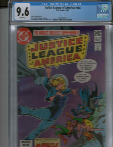 Justice League of America 188 CGC 9.6