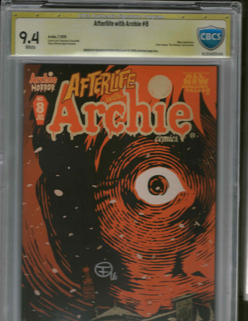 Afterlife with Archie 8 CBCS 9.4 Signed by Franesco Francavilla