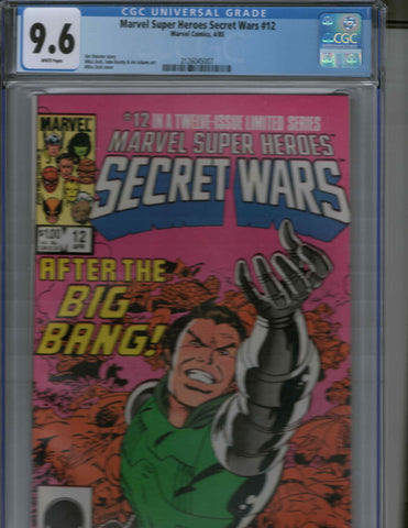 Secret Wars 12 CGC 9.6