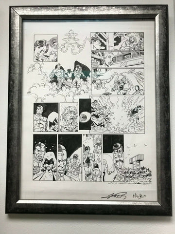 the New Teen Titans Games page 47 by George Perez