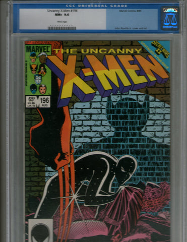 Uncanny X Men 196 CGC 9.6